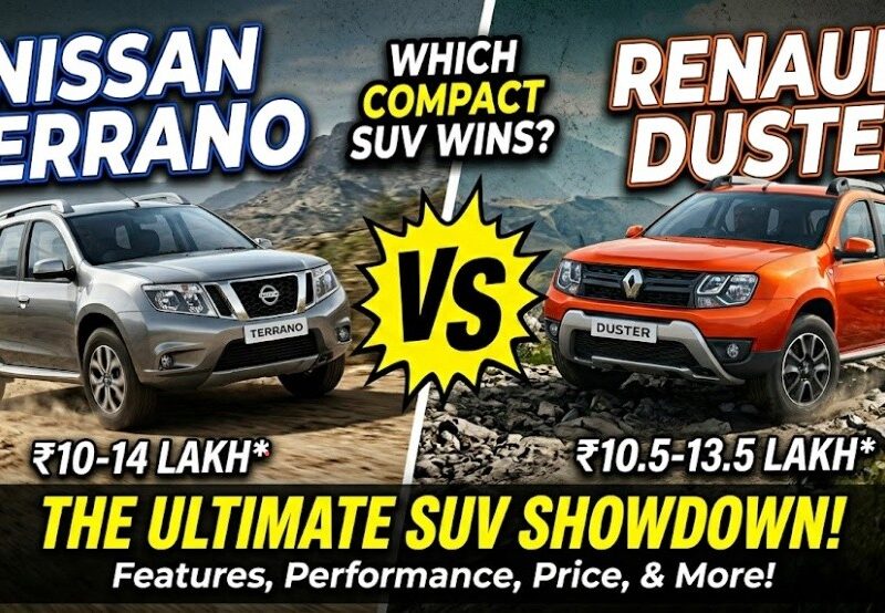 Nissan Terrano vs Renault Duster